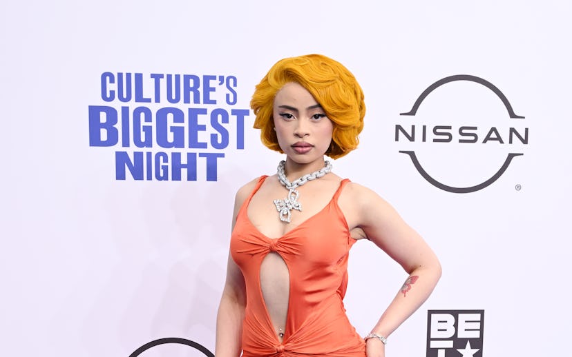 Ice Spice at the 2024 BET Awards at Peacock Theater on June 30, 2024 in Los Angeles, California. (Ph...