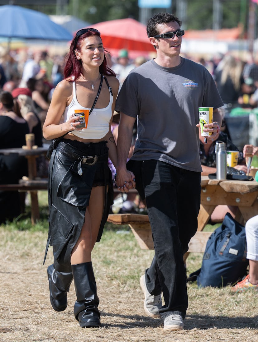 Dua Lipa at Glastonbury Festival