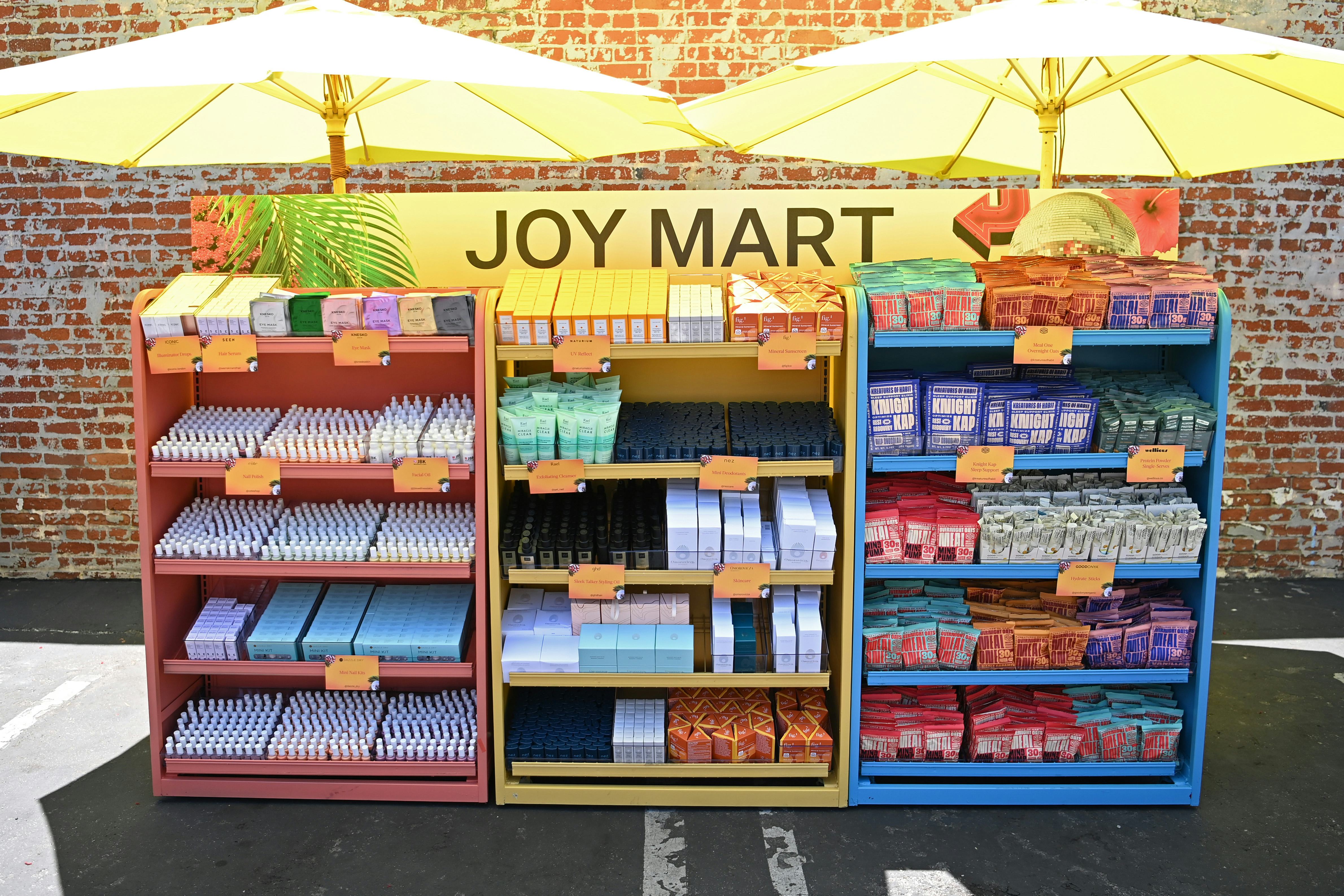The Joy Mart at the Bustle B.Happy event.