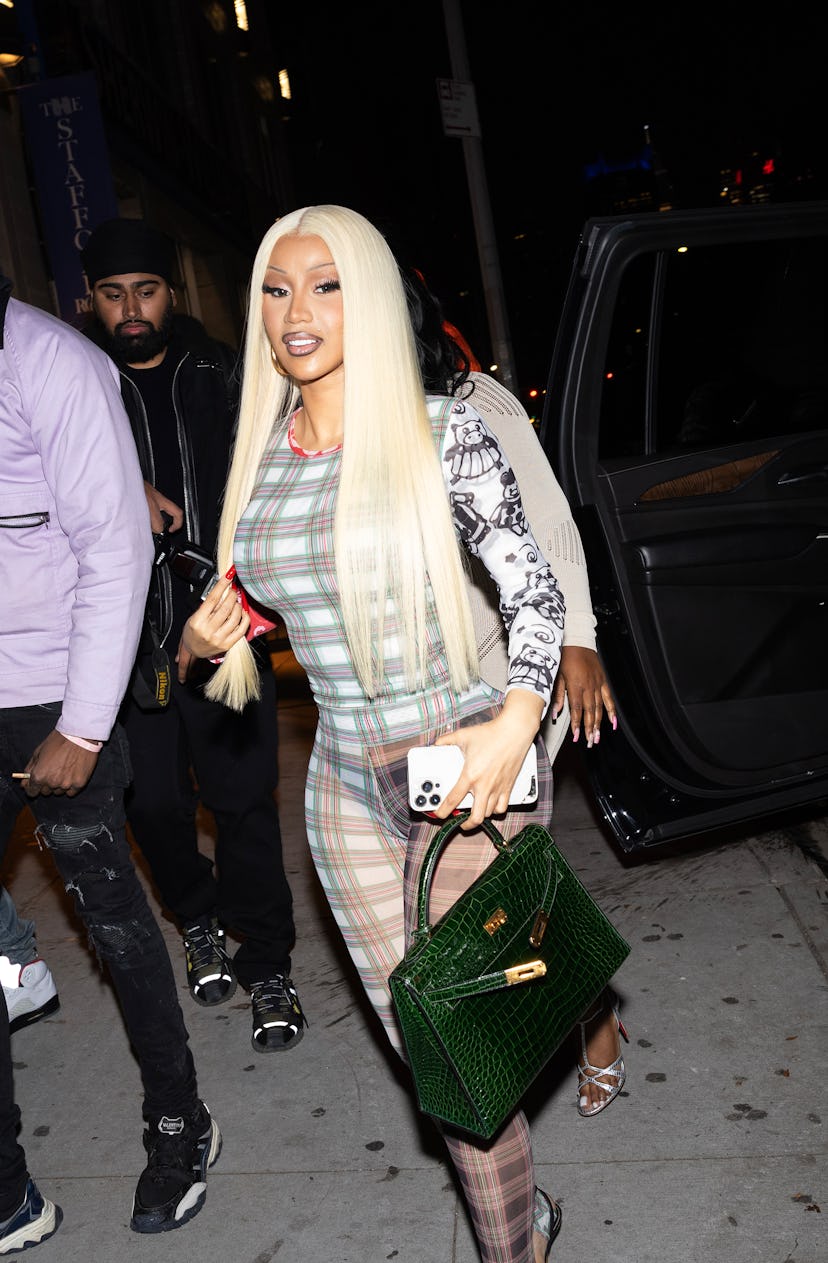 cardi b hermes kelly