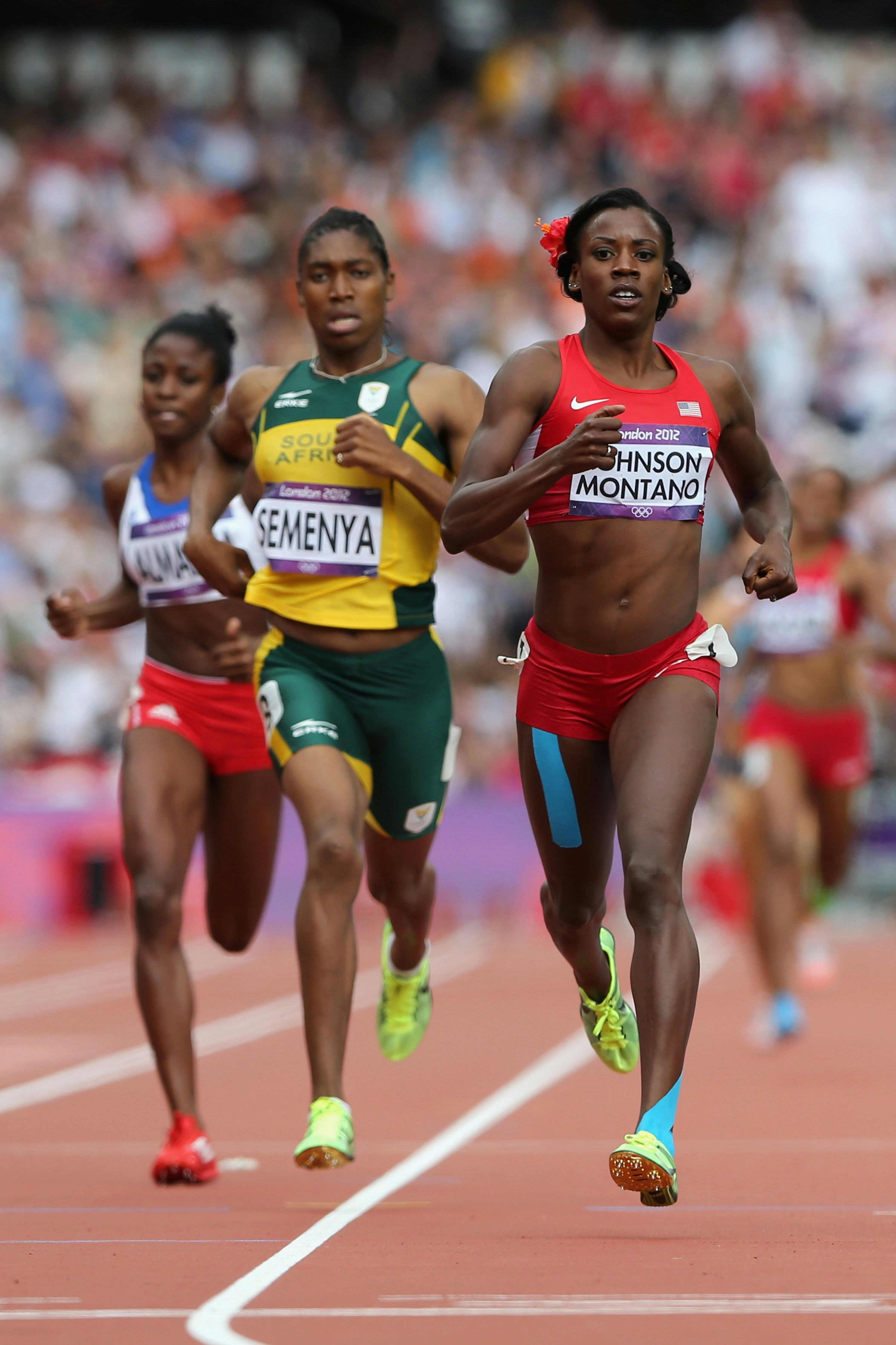 Track runner Alysia Montano was upgraded to a Olympic medal because of doping in track and field.