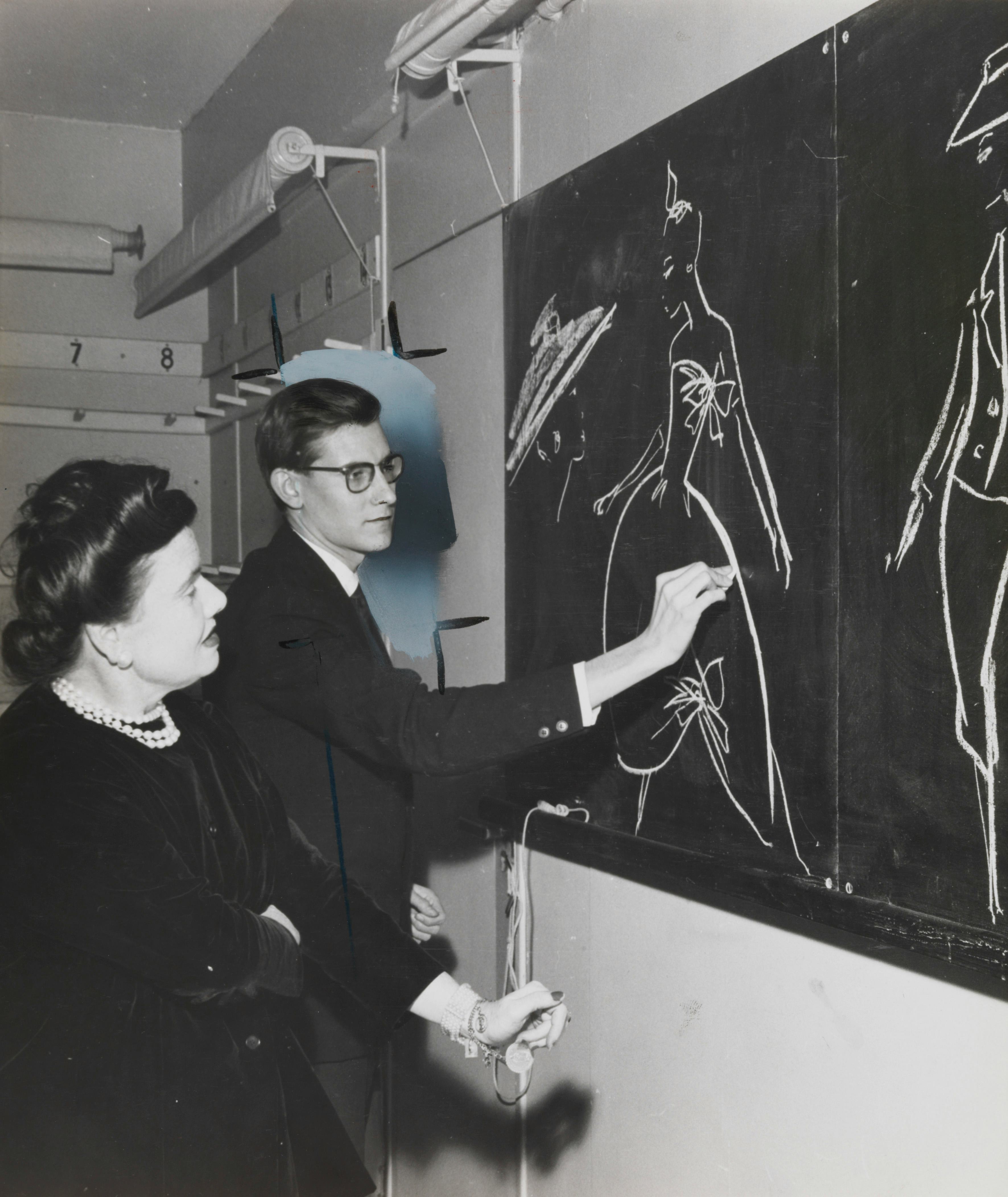 Yves Saint Laurent: Line and Expression' Arrives at the OCMA