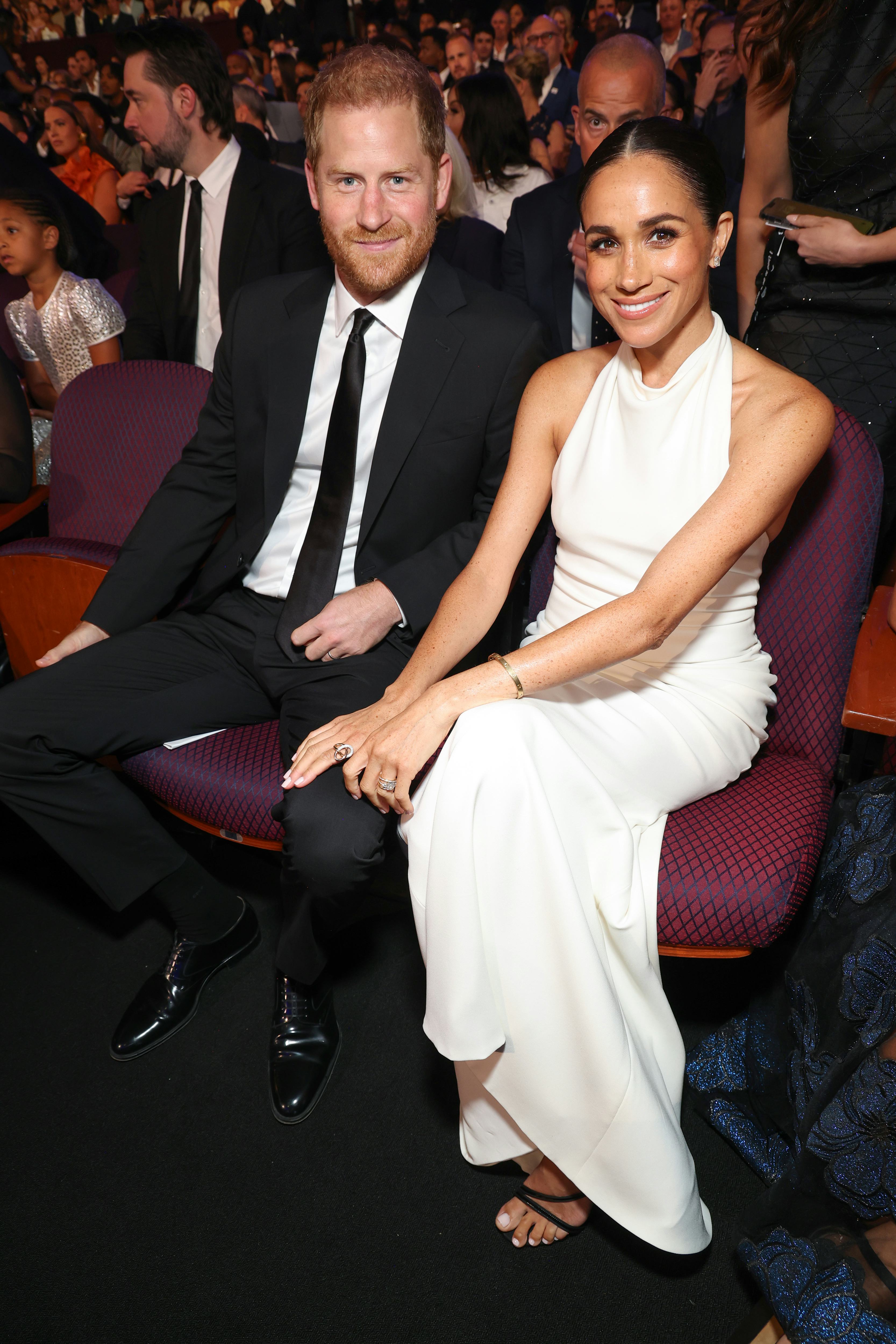 Prince Harry, Duke of Sussex and Meghan, Duchess of Sussex  attend the 2024 ESPY Awards at Dolby The&hellip;