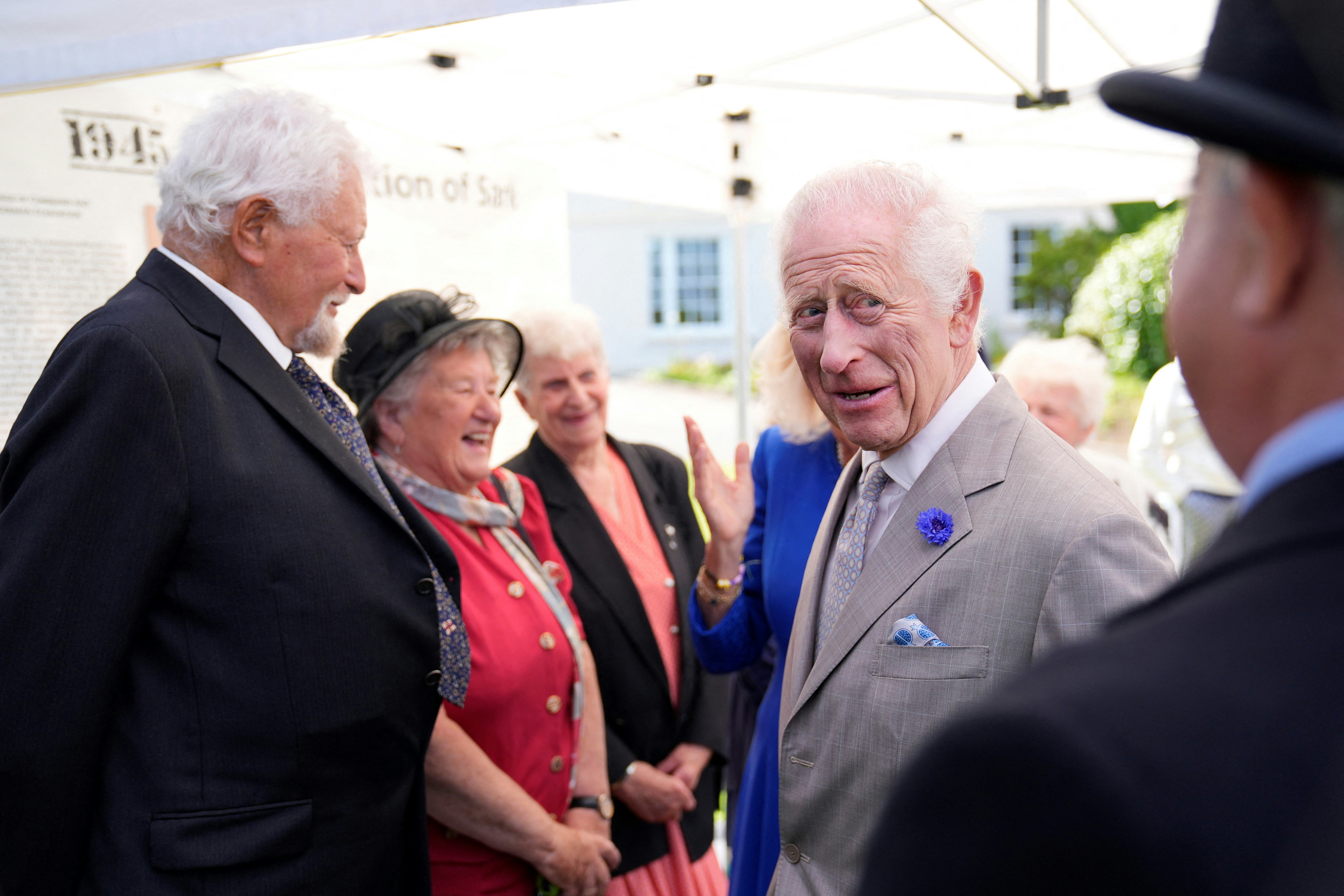 King Charles broke royal family protocol during a visit to the Channel Islands with Queen Camilla.