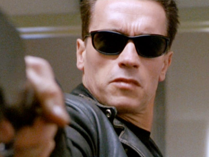 LOS ANGELES - JULY 3: The movie "Terminator 2: Judgment Day", (alt: T2) directed by James Cameron. ...