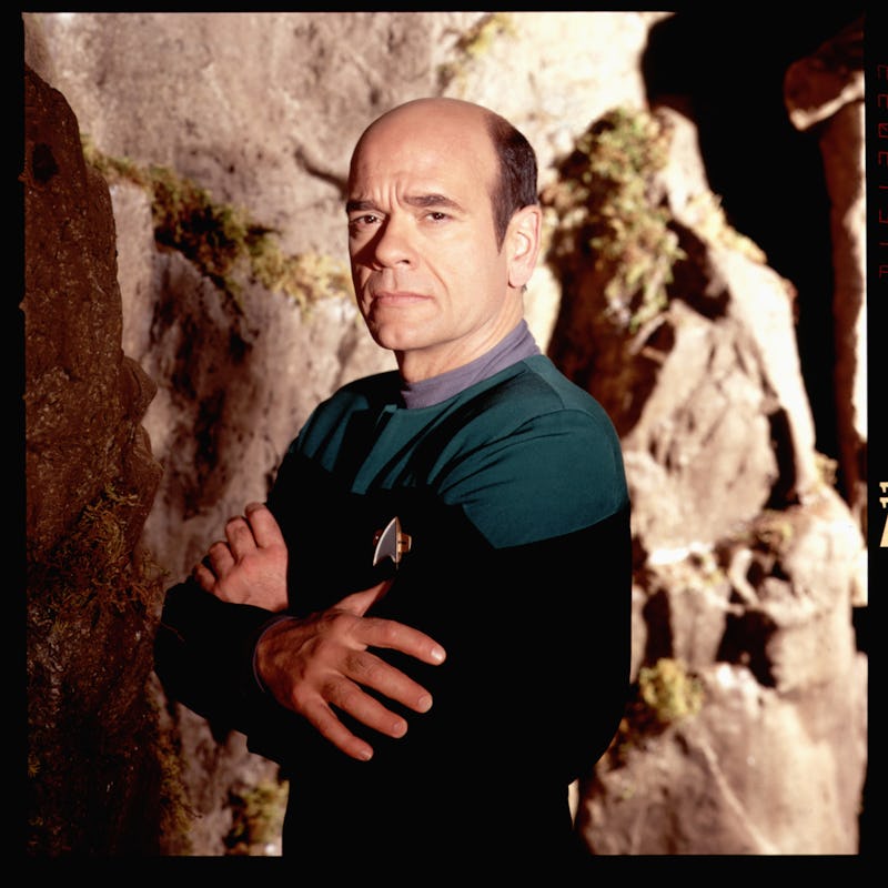 LOS ANGELES - JANUARY 1: Robert Picardo as "The Doctor" on STAR TREK VOYAGER. Image from season 5, ...
