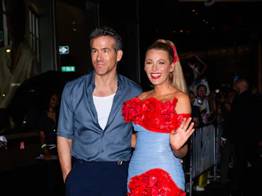 Ryan Reynolds (L) and Blake Lively attend the afterparty for "Deadpool & Wolverine" New York Premier...