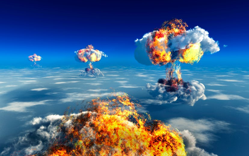 world war 3an all World War 3,An All Out Nuclear War. (Photo by: Education Images/Universal Images Group via Getty Ima...