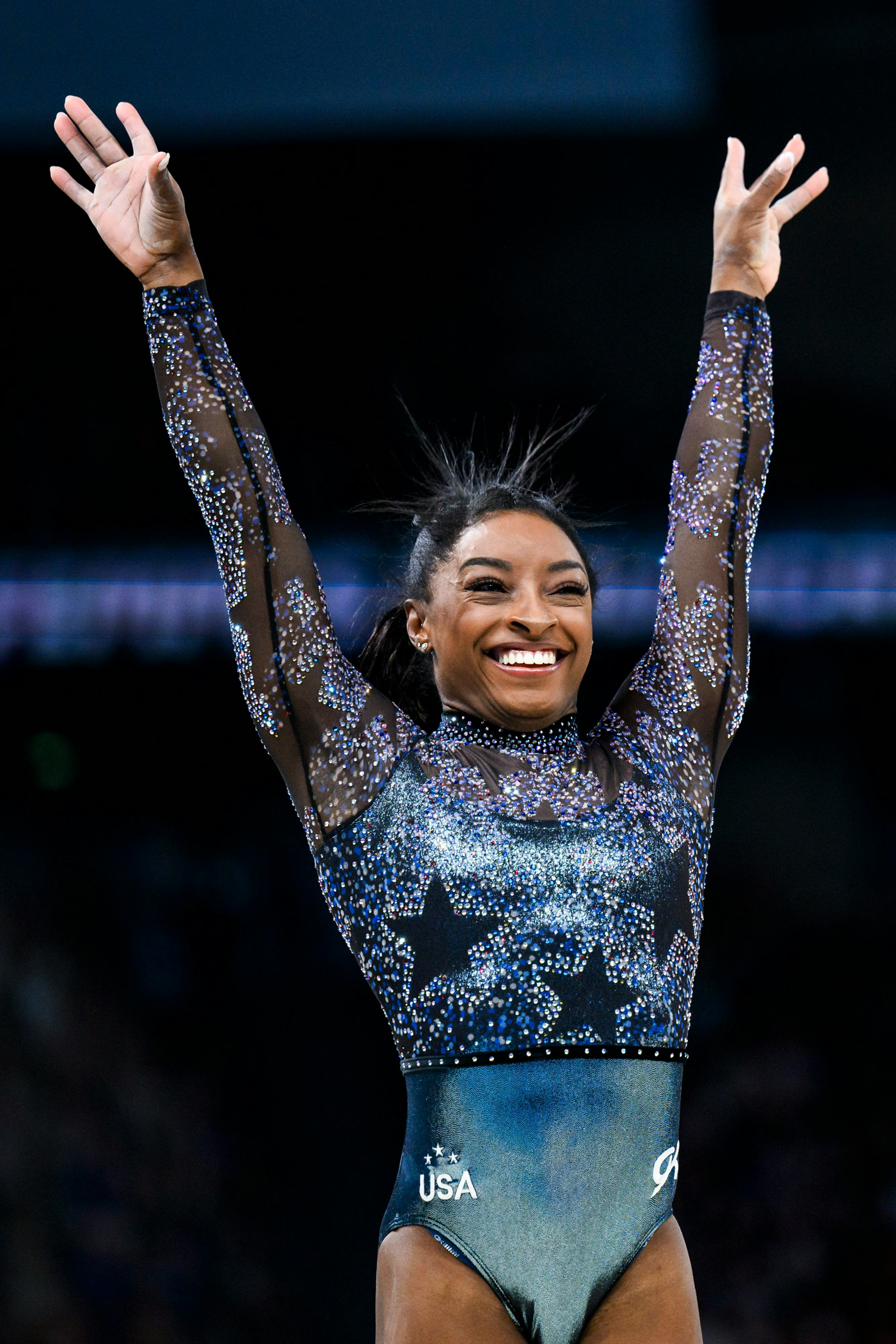 Simone Biles' best look No. 1: balance beam leotard.