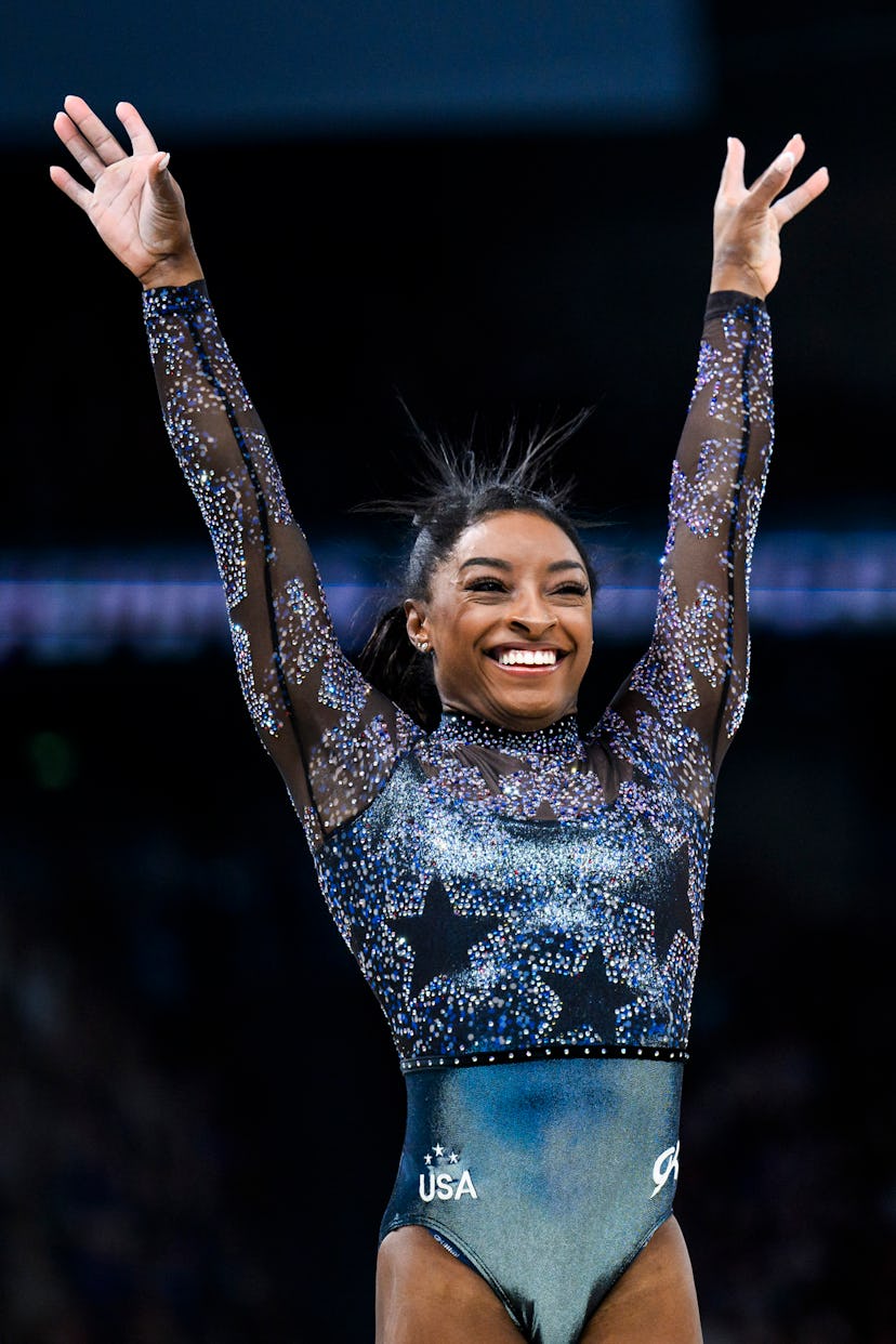 Simone Biles' best look No. 1: balance beam leotard.