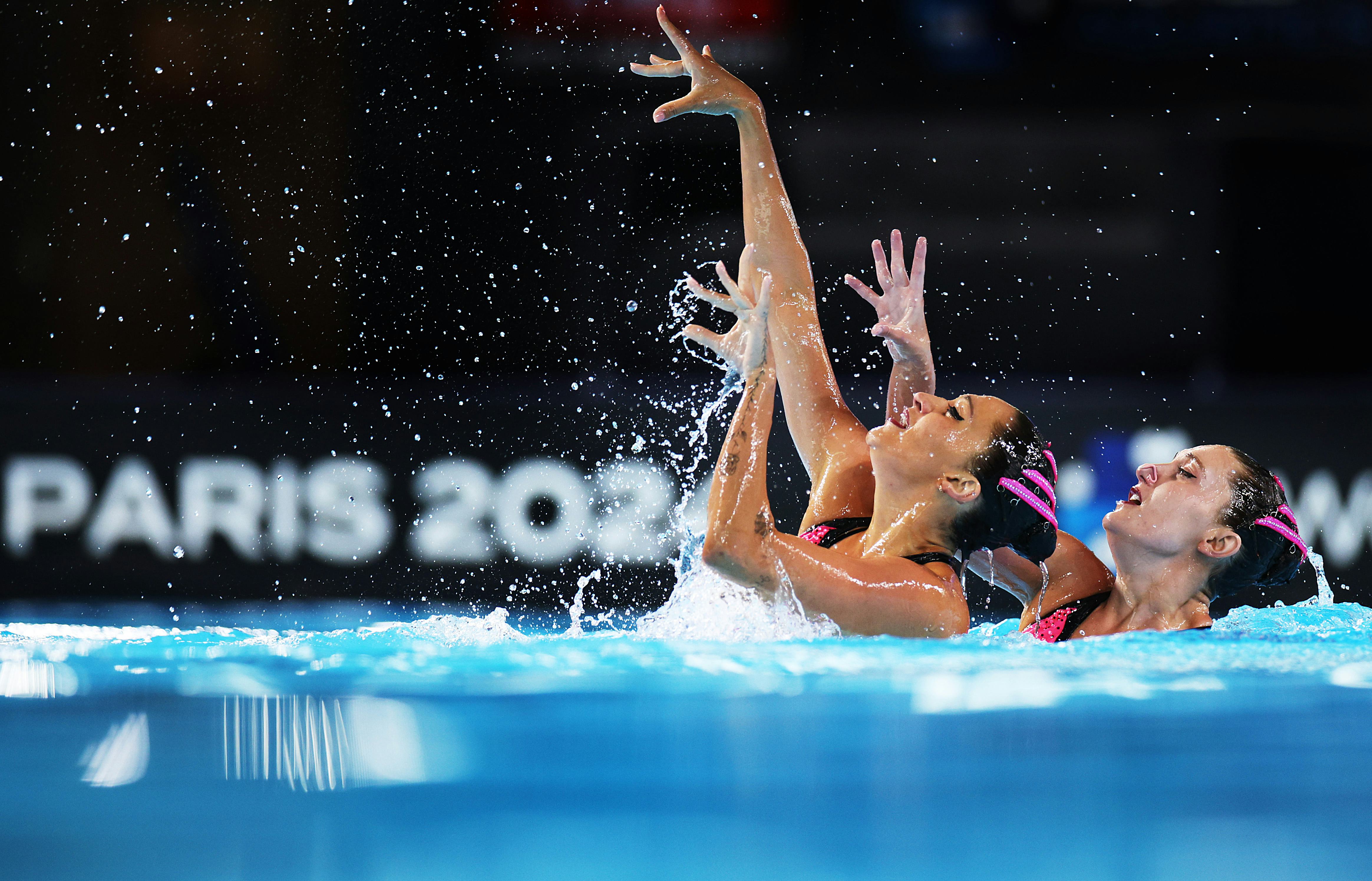 Anita Alvarez and Ruby Remati of Team USA.