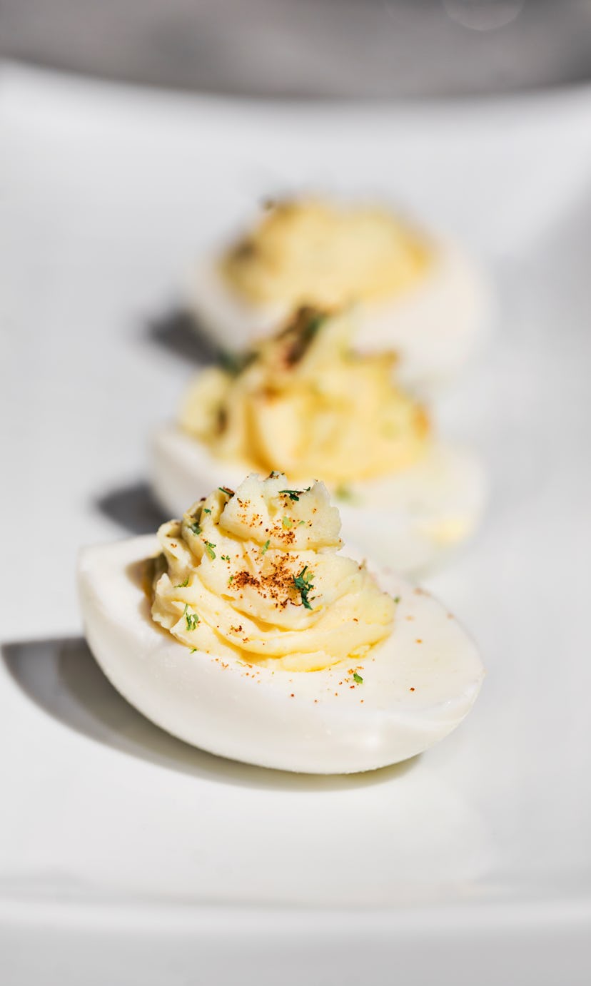 deviled eggs Deviled eggs.