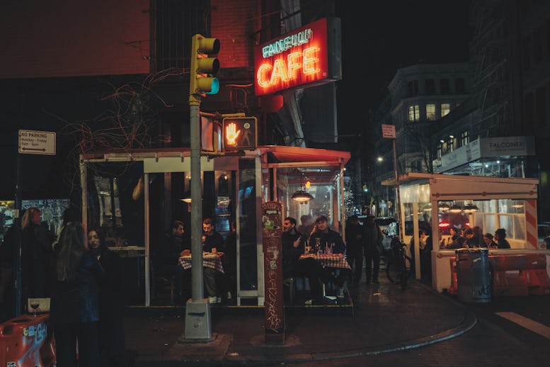 New York, NY-  24th March, Fanelli Cafe in Soho , New York in  NY on 24th March 2023


(Photo by Ami...