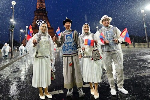 members of mongolias delegation