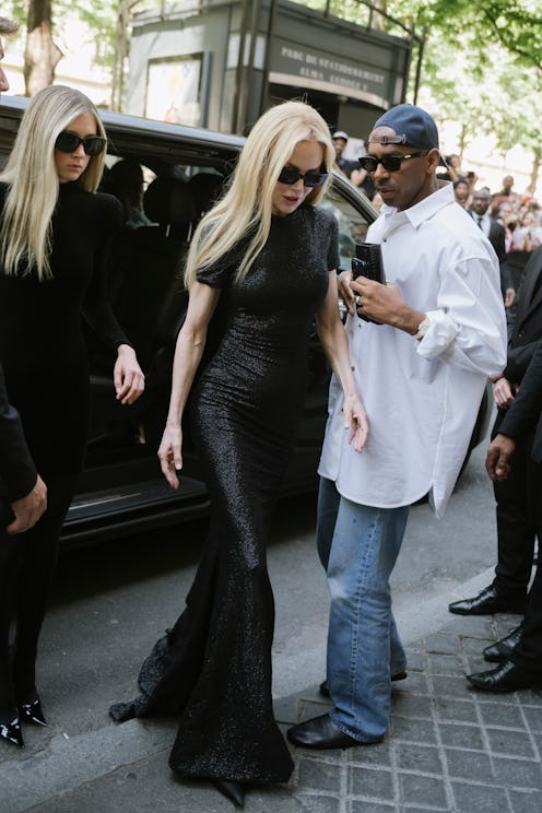 Nicole Kidman and Sunday Rose Urban in matching monochrome moments at Omega jewelry event in Paris
