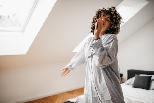 Trying the drunken monkey sleep hack.