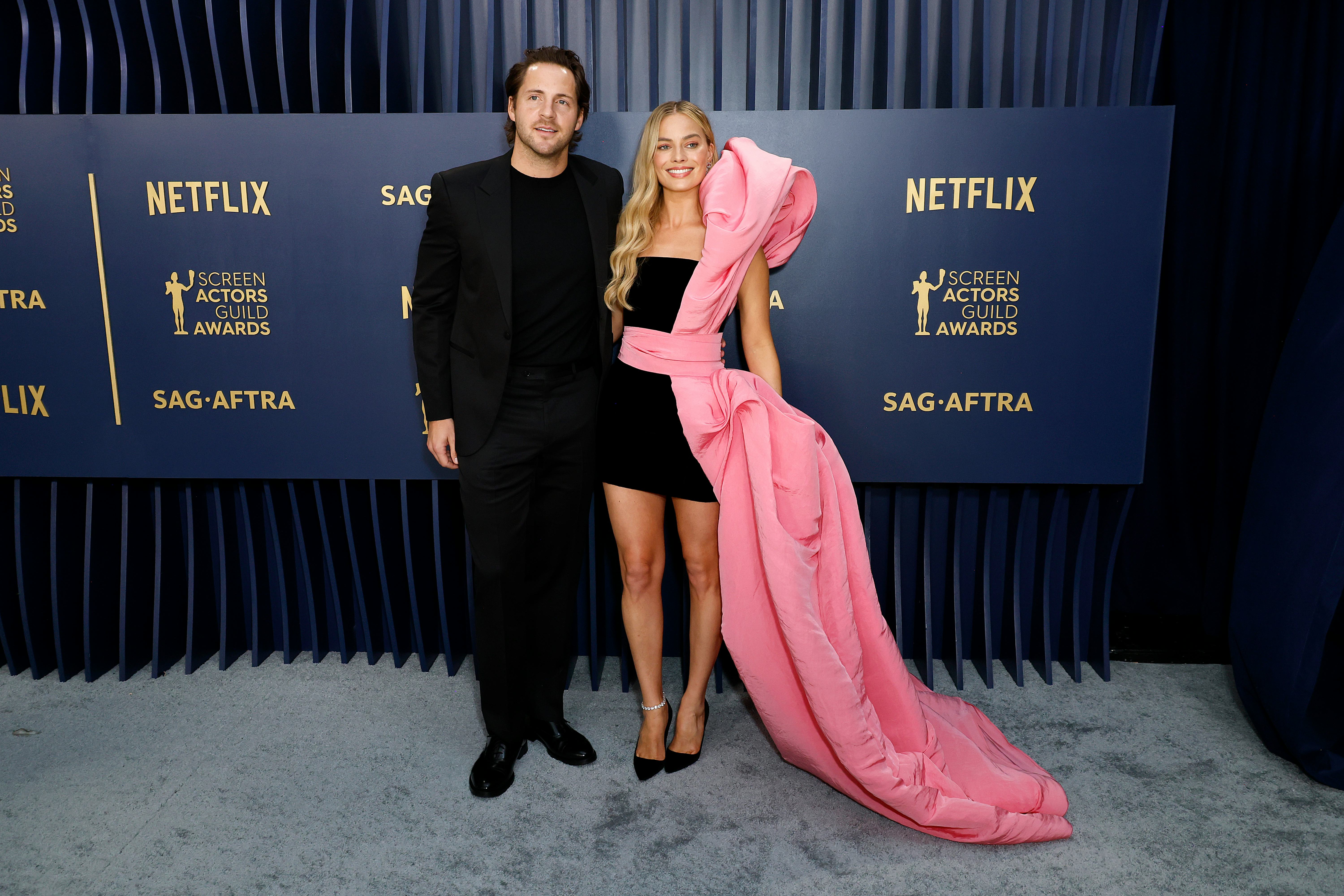 Margot Robbie is expecting her first child with husband, Tom Ackerley.