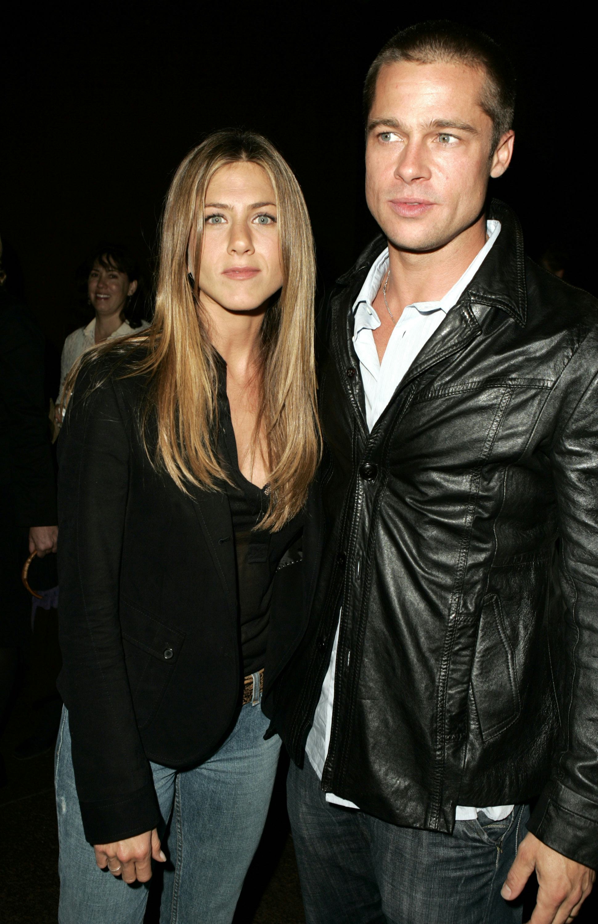 Jennifer Aniston and Brad Pitt