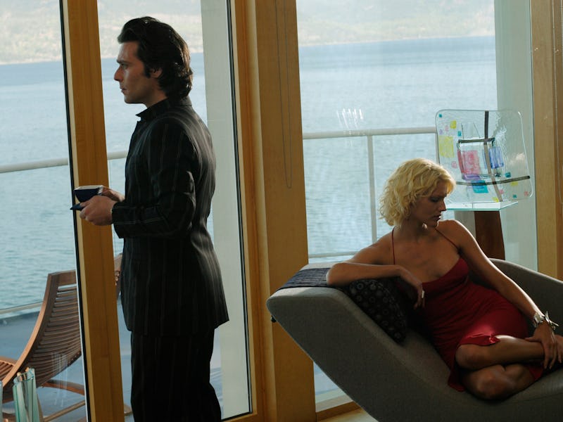 BATTLESTAR GALACTICA -- SCI FI Channel -- "33" Episode 1 -- Aired 10/18/04 -- Pictured: (l-r) James ...