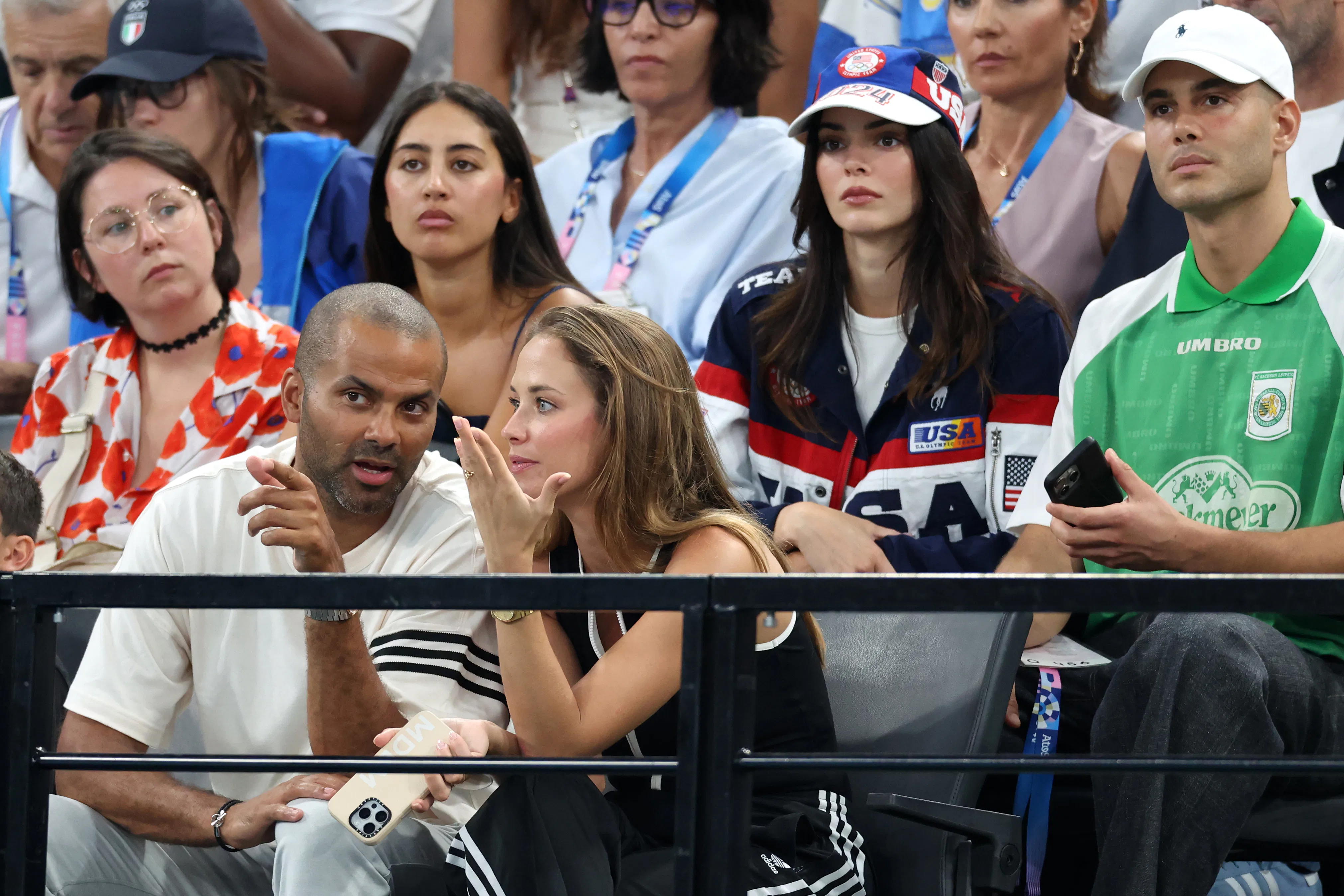 Kendall Jenner Mixes ’80s U.S.A. Style With Cult Loafers at the Olympics