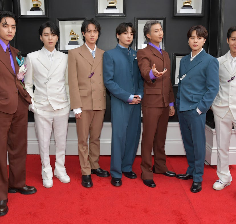 Suga, Jin, Jungkook, RM, Jimin and J-Hope of BTS