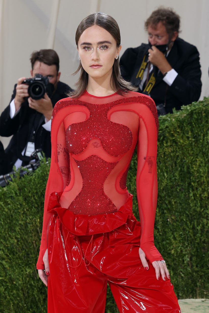 Ella Emhoff attends the 2021 Met Gala benefit "In America: A Lexicon of Fashion" at Metropolitan Mus...