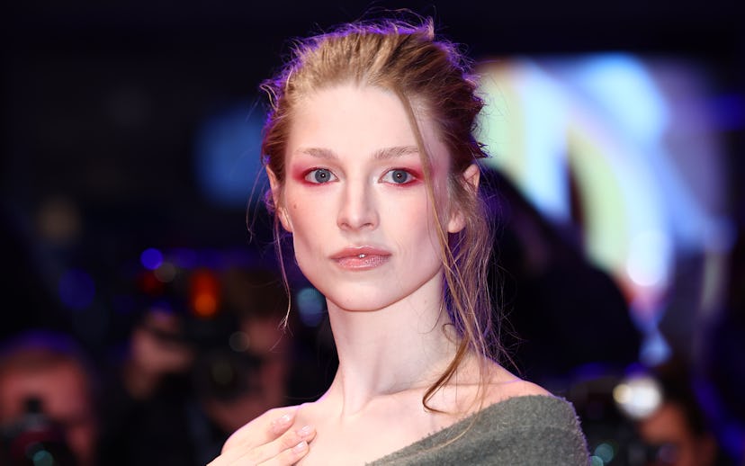 BERLIN, GERMANY - FEBRUARY 16: Hunter Schafer of the movie "Cuckoo" attends the "A Different Man" pr...