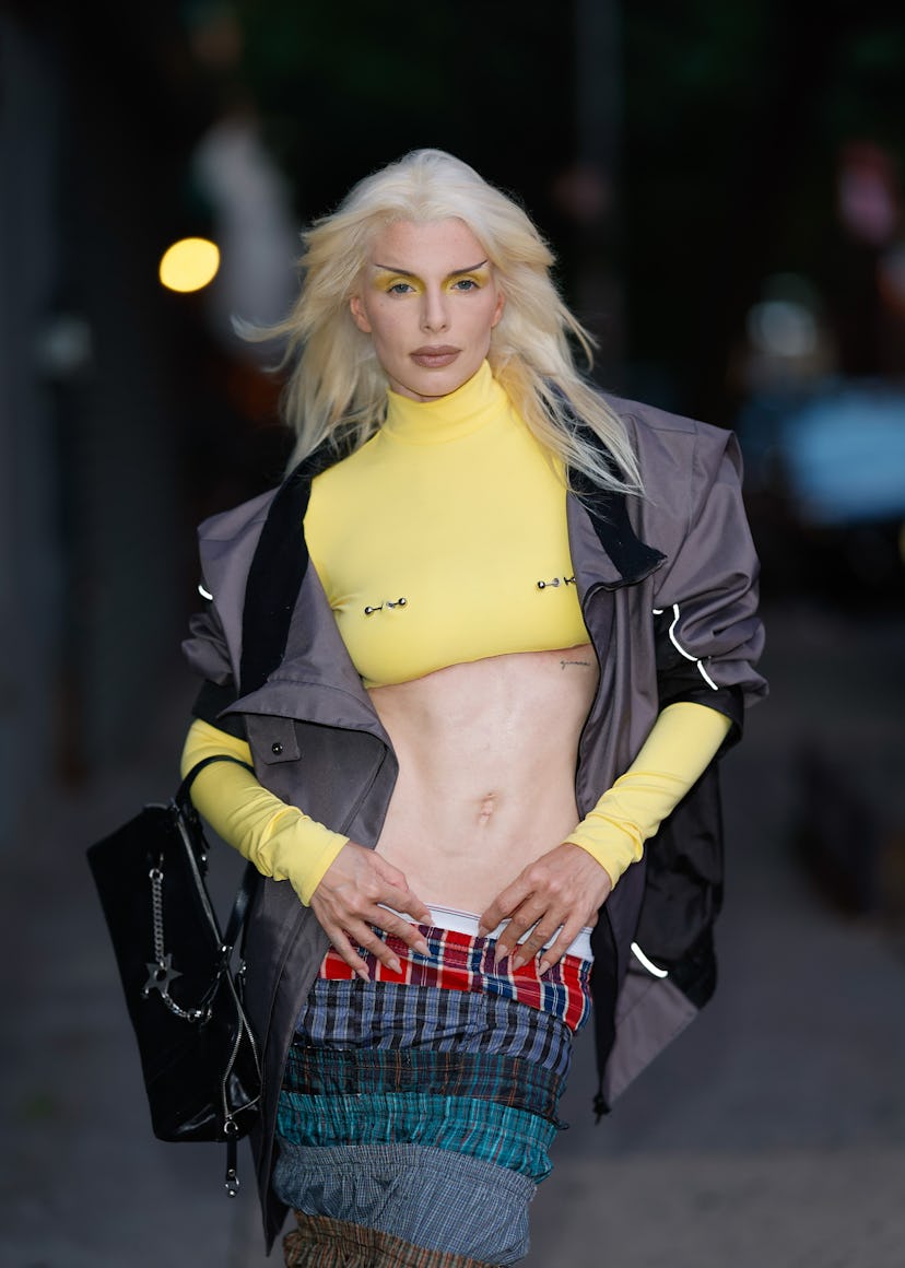 Julia Fox is seen on August 10, 2024 in New York City.