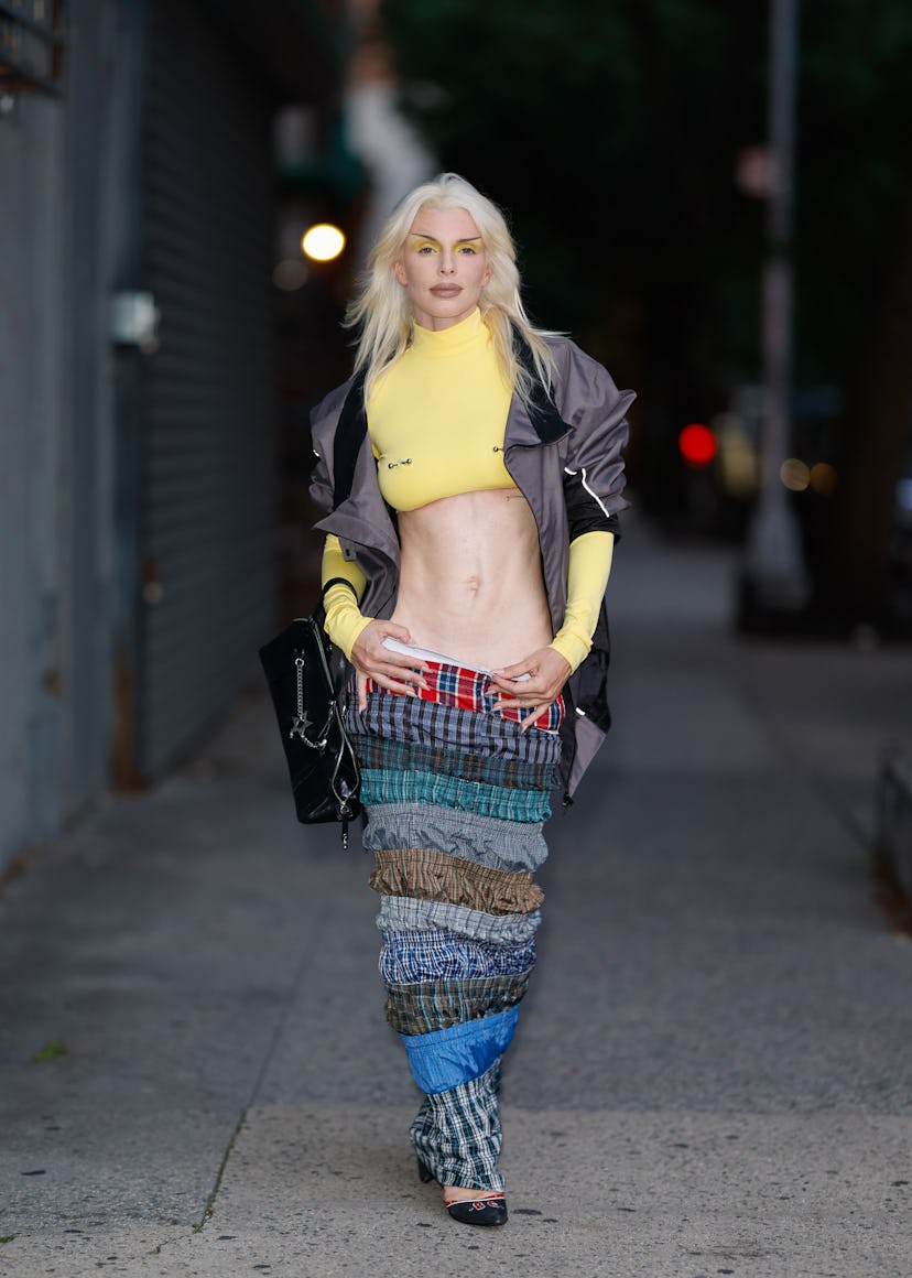 Julia Fox is seen on August 10, 2024 in New York City.