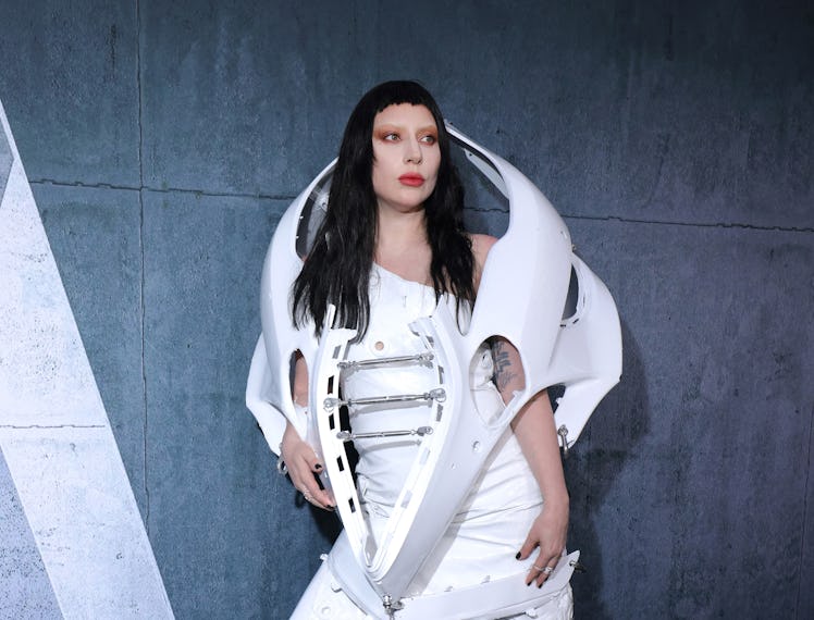 LOS ANGELES, CALIFORNIA - MAY 23: Lady Gaga attends The World Premiere Fan Screening Of HBO Original...