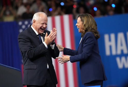 Memes and tweets about Tim Walz have taken off since the Minnesota Governor joined Kamala Harris' ca...