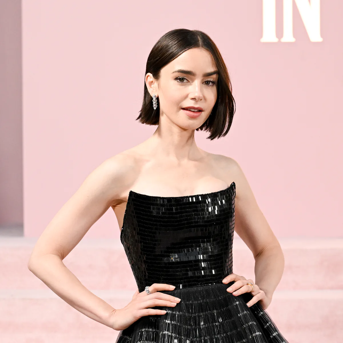 Lily Collins Cailee Spaeny 'Emily in Paris,' 'Alien: Romulus' Black Dresses Lily Collins Cailee Spaeny 'Emily in Paris,' 'Alien: Romulus' Black Dresses