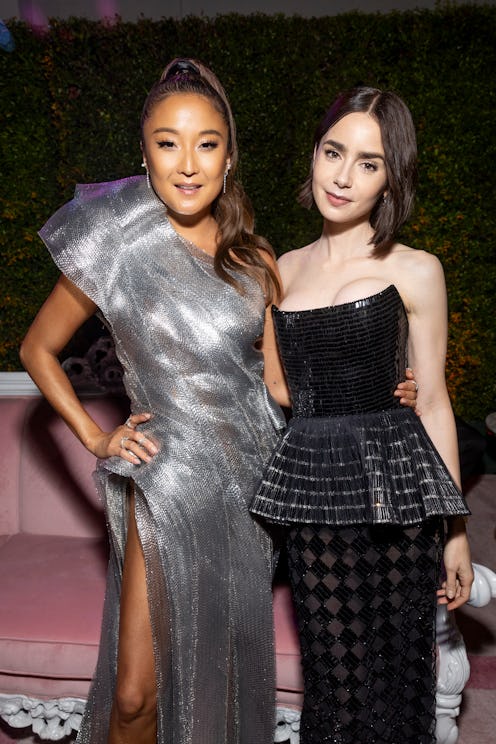 celebrity looks Emily in Paris Season 4 Part One