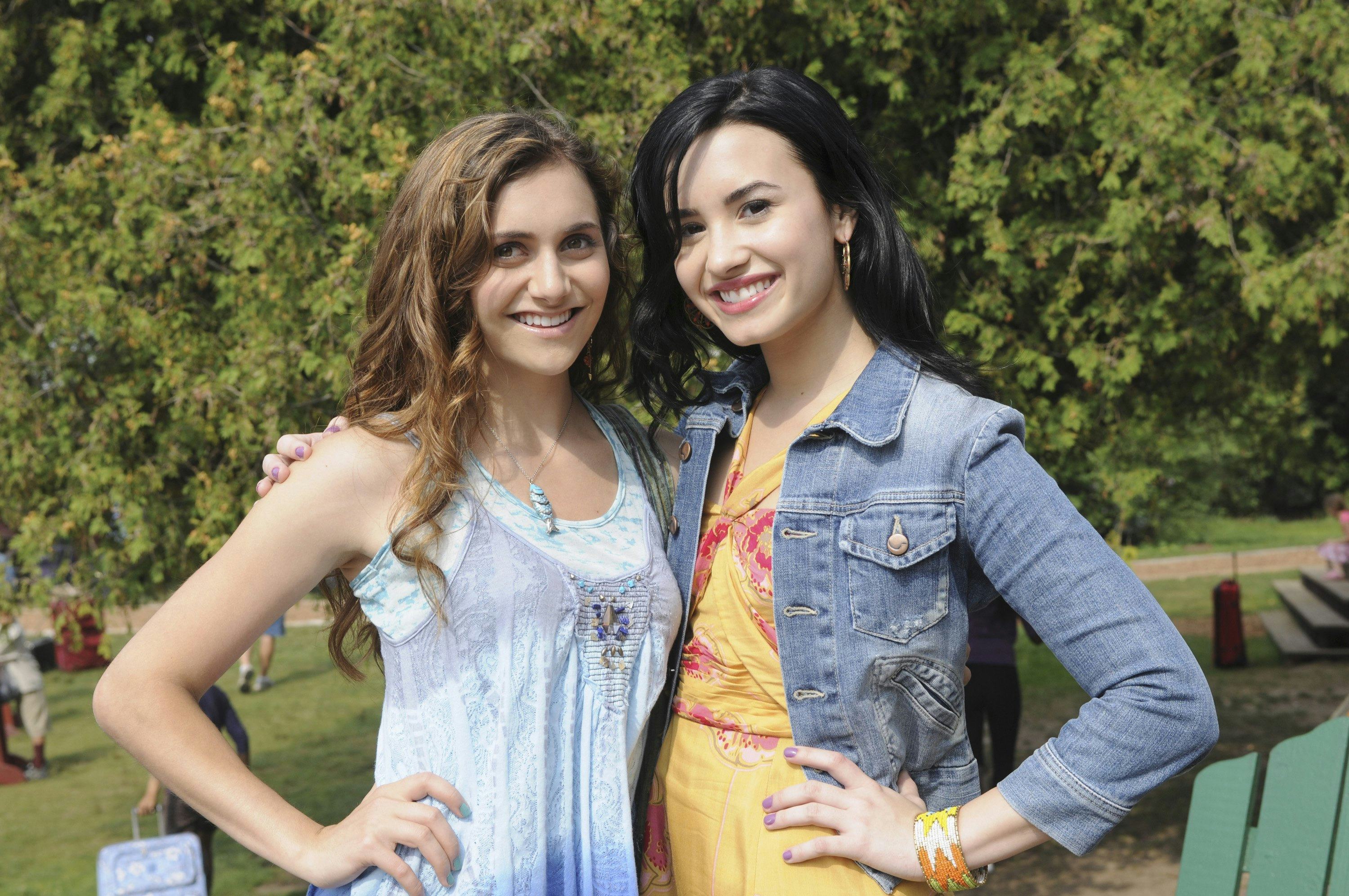 Demi Lovato and Alyson Stoner in &lsquo;Camp Rock 2: The Final Jam&rsquo;