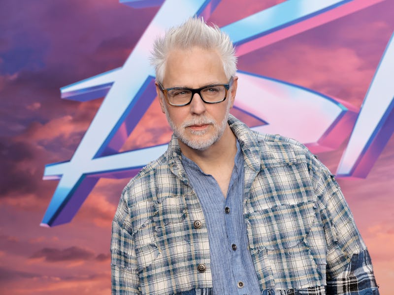 HOLLYWOOD, CALIFORNIA - AUGUST 15: James Gunn attends Warner Bros. "Blue Beetle" Los Angeles Special...