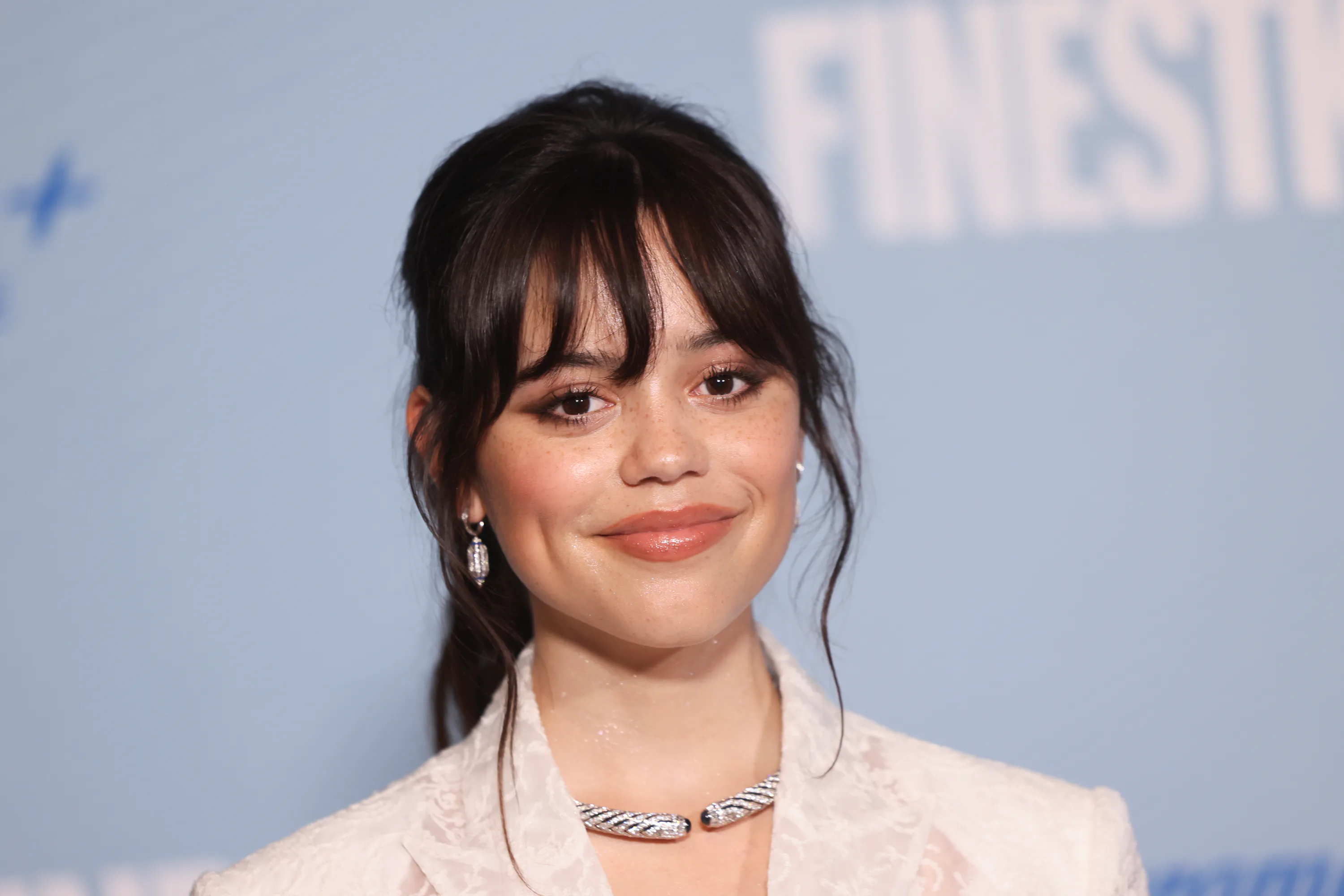 Jenna Ortega's Take On The Exposed Bra Trend Was Gothic Chic