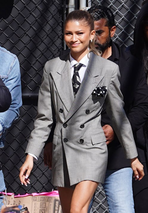 Zendaya is seen on April 18, 2024 in Los Angeles, California.  