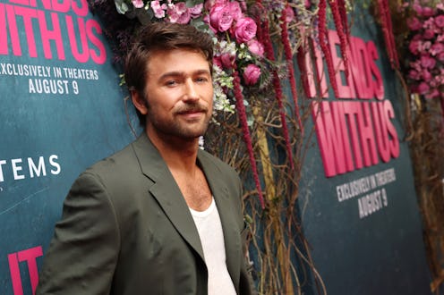 Brandon Sklenar at the 'It End with Us' premiere.