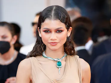 VENICE, ITALY - SEPTEMBER 03, 2021: Zendaya arrives on the red carpet for 'Dune' during the 78th Ven...
