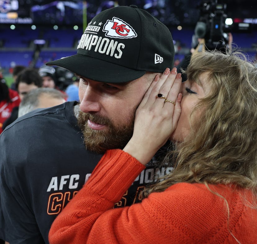Travis Kelce bought a horse named Swift Delivery, which shares a name with Taylor Swift.