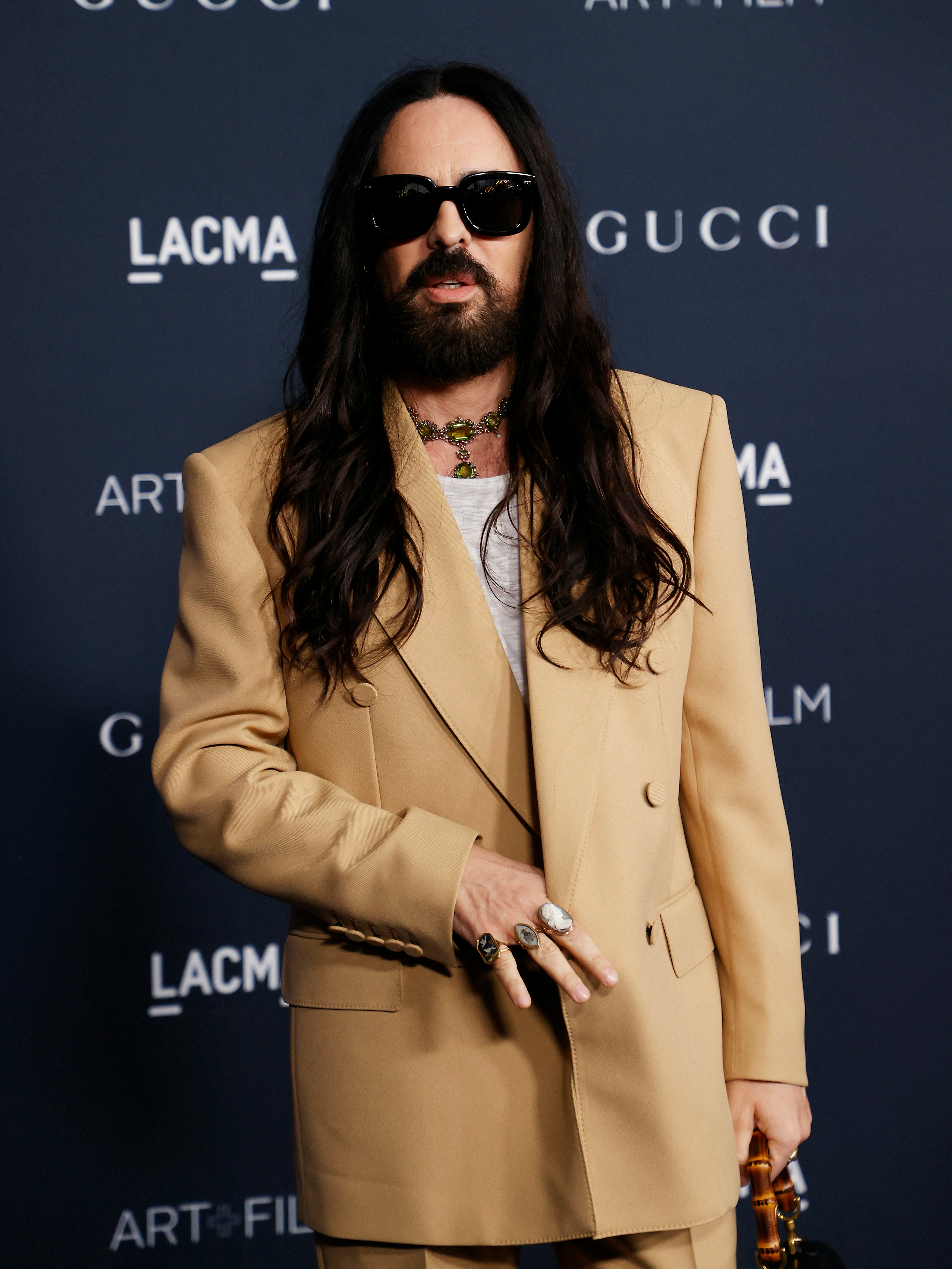 Italian fashion designer Alessandro Michele attends the 11th Annual LACMA Art+Film Gala at Los Angel...