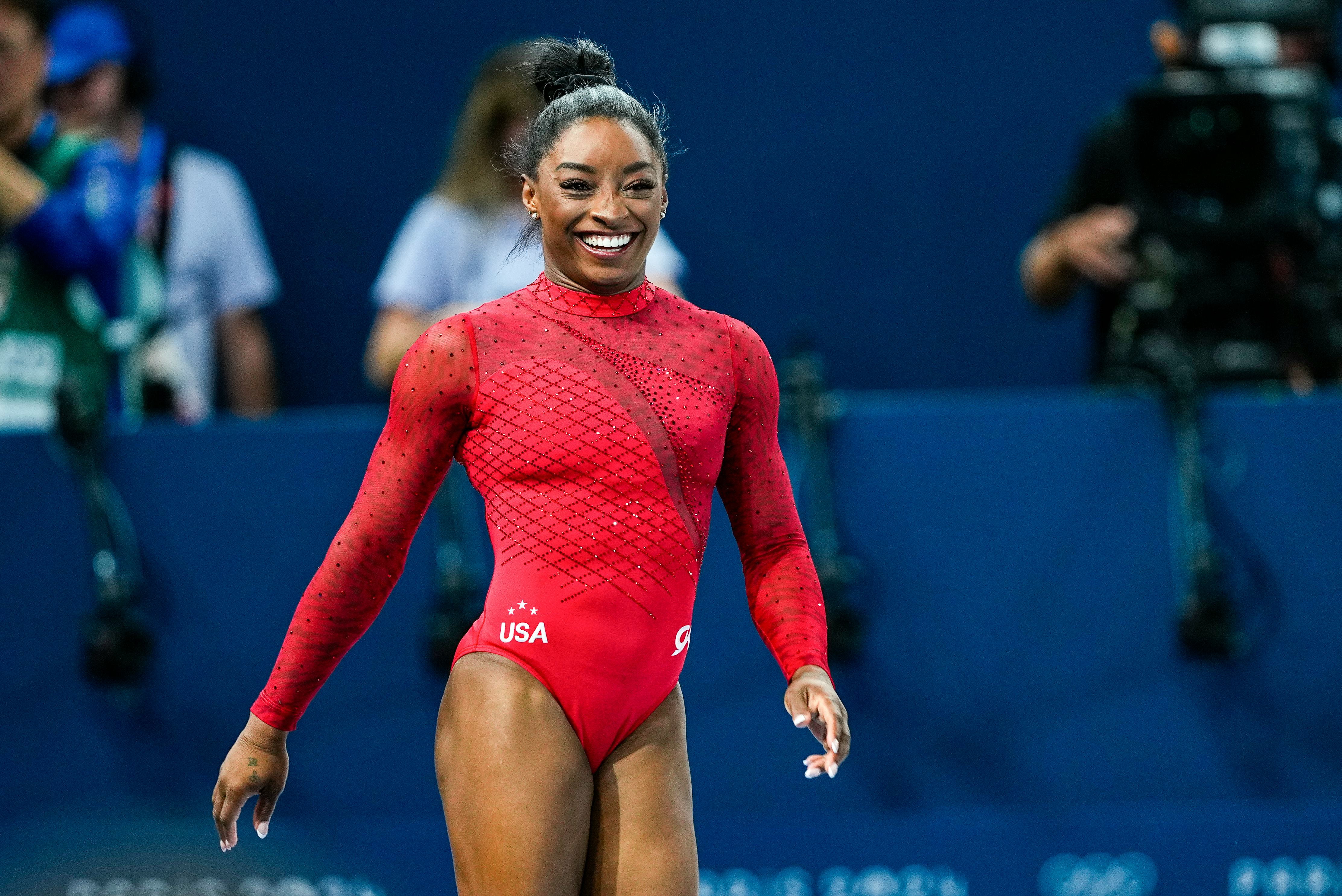 Simone Biles' best look No. 1: Vault Final.