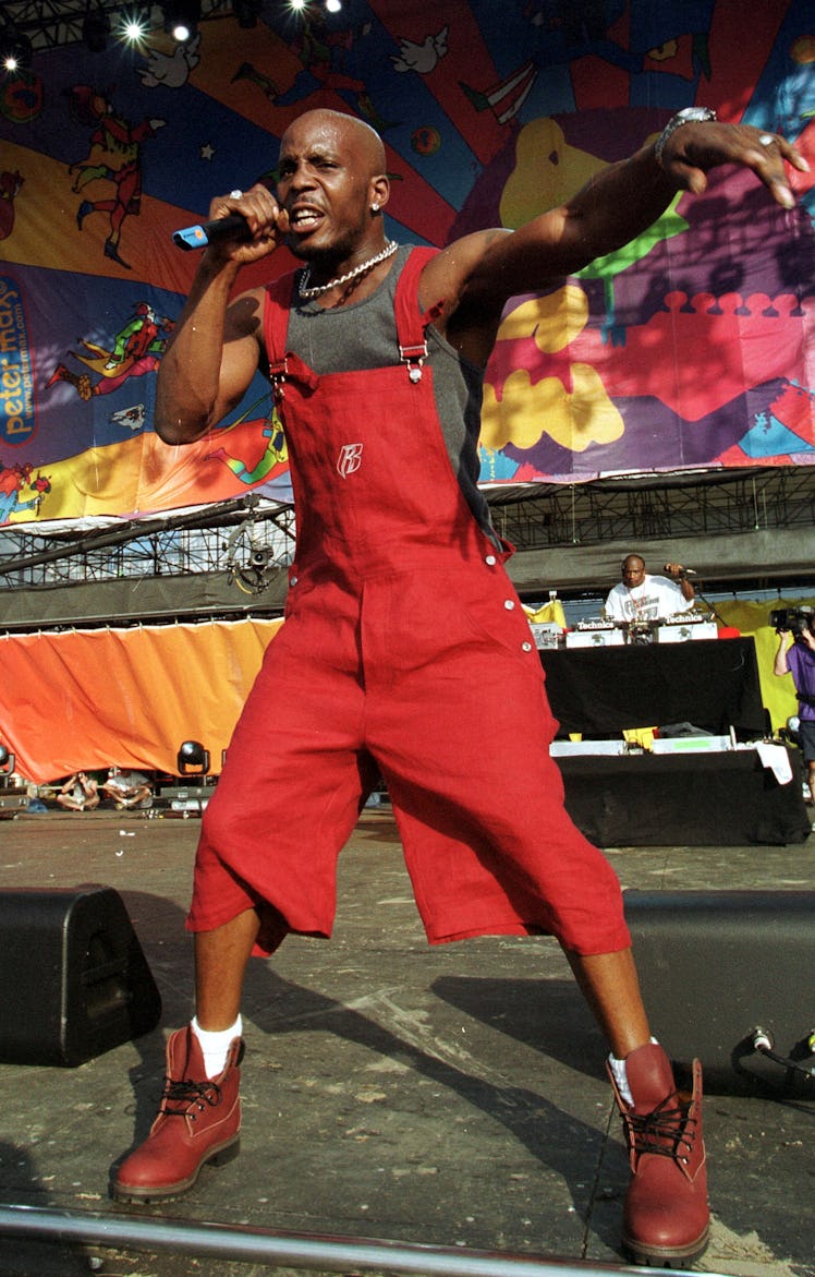 DMX during Woodstock '99 in Saugerties, New York in Saugerties, New York, United States. (Photo by K...