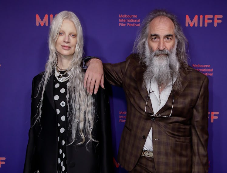 Kristen Mcmenamy and Warren Ellis attend the opening night gala of the Melbourne International Film ...