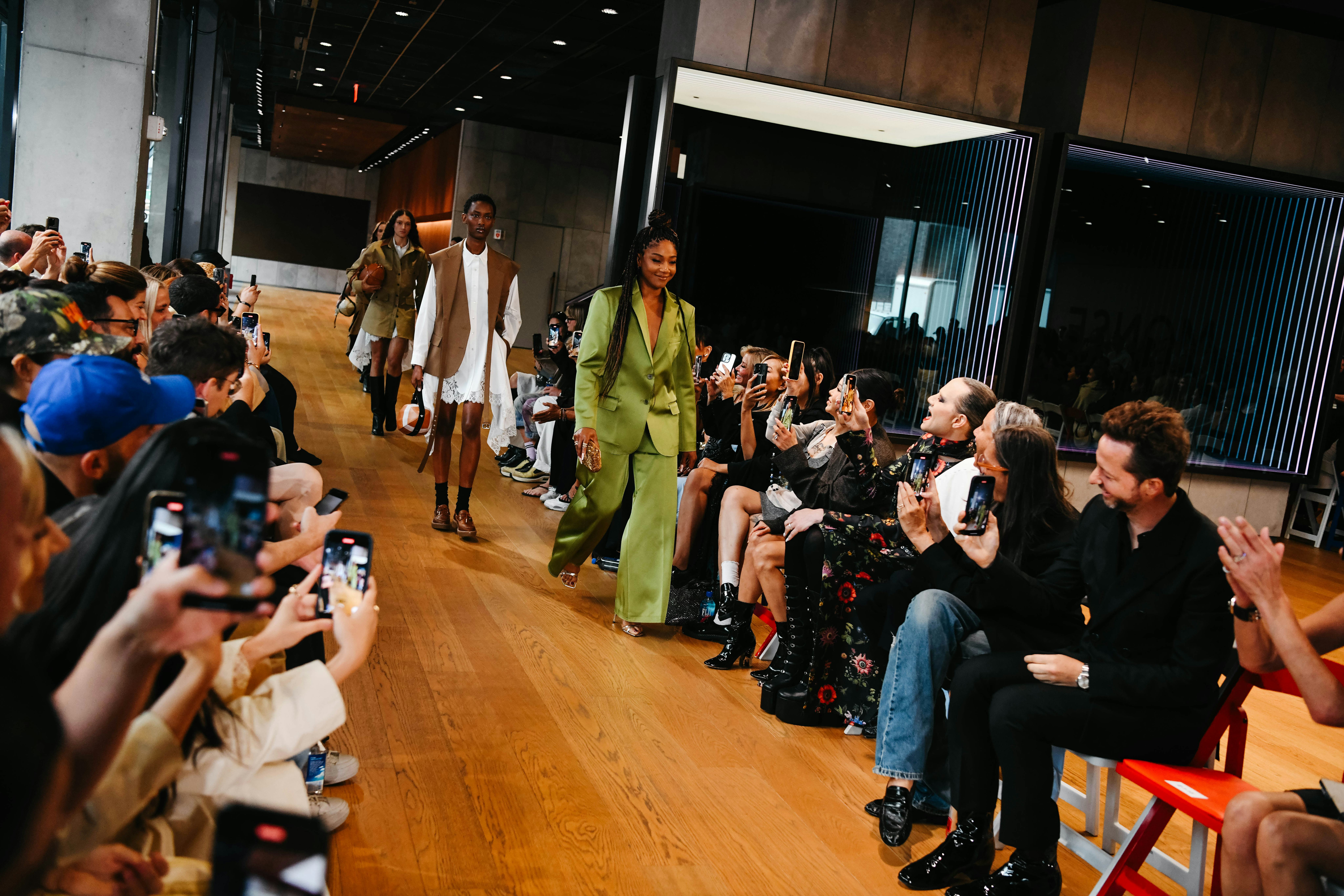 Tiffany Haddish at Monse RTW Spring 2025 as part of New York Ready to Wear Fashion Week held at Gene&hellip;