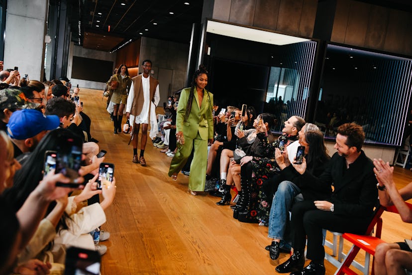 Tiffany Haddish at Monse RTW Spring 2025 as part of New York Ready to Wear Fashion Week held at Gene…