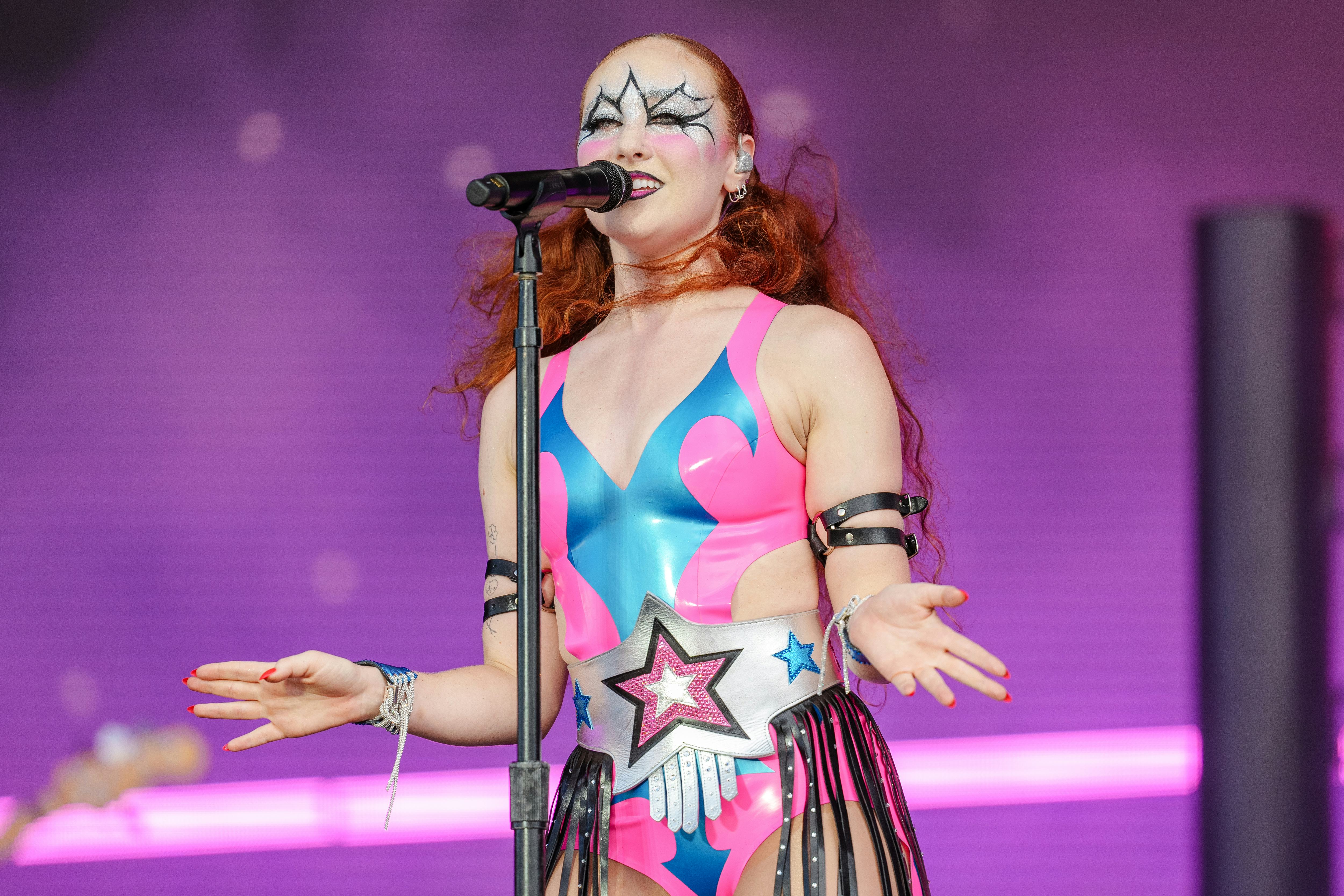 Chappell Roan performs during Lollapalooza