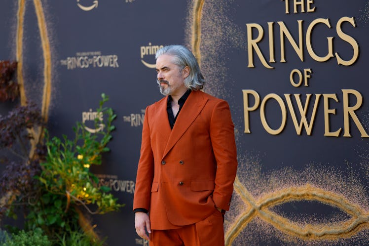 Trystan Gravelle attends the premiere for Season 2 of 'The Rings of Power' in London. (Photo by John...