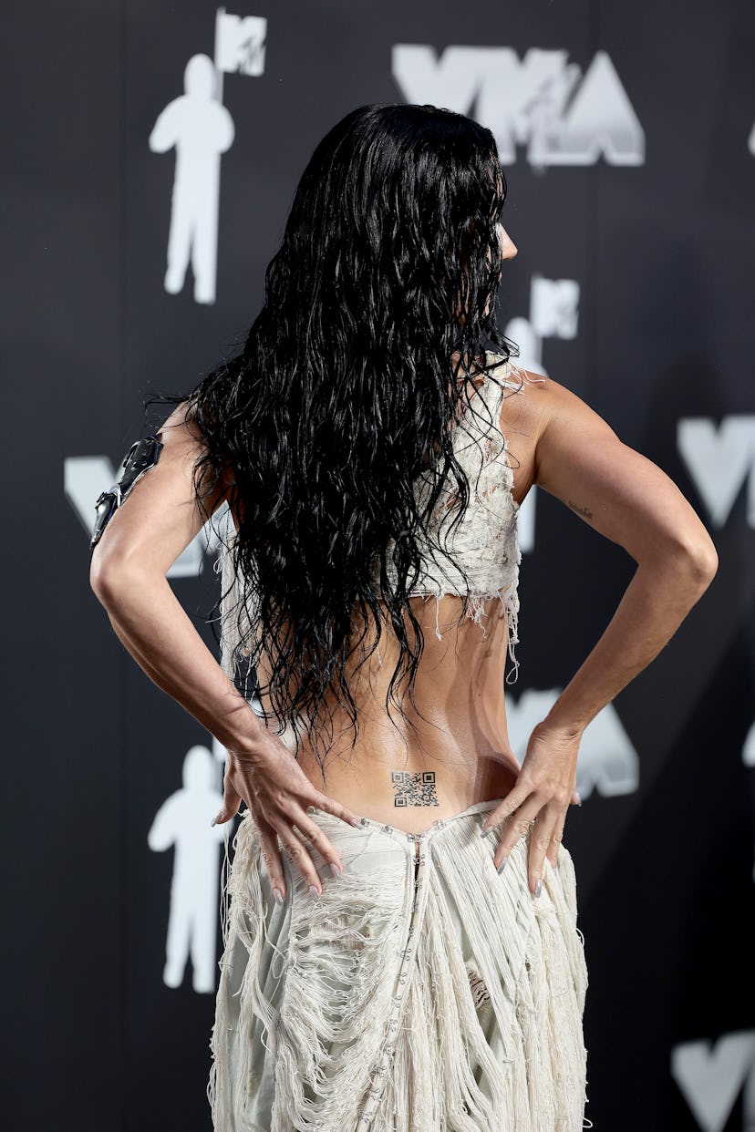 Katy Perry attends the 2024 MTV Video Music Awards at UBS Arena on September 11, 2024 in New York.