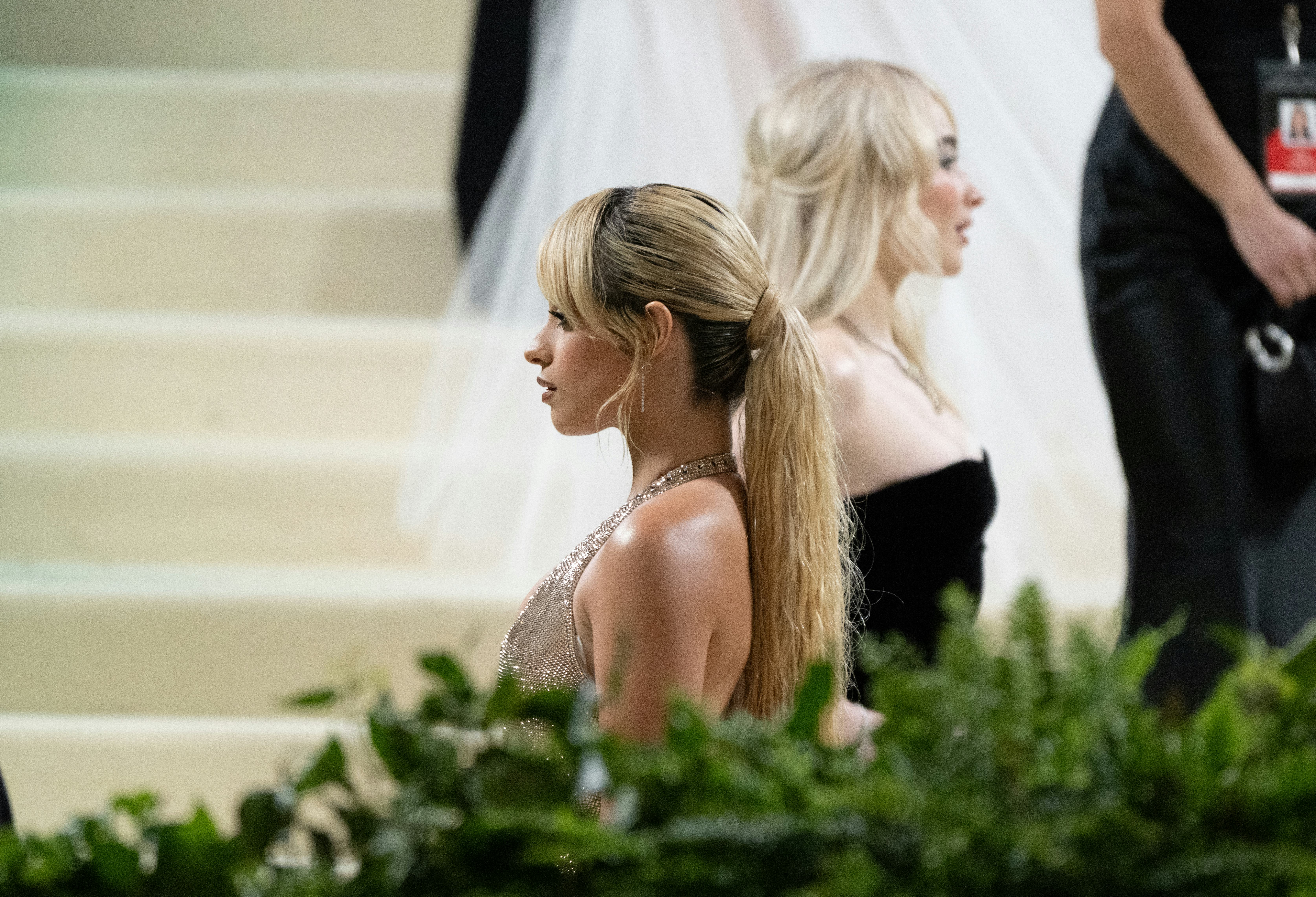 Camila Cabello and Sabrina Carpenter attend the 2024 Met Gala